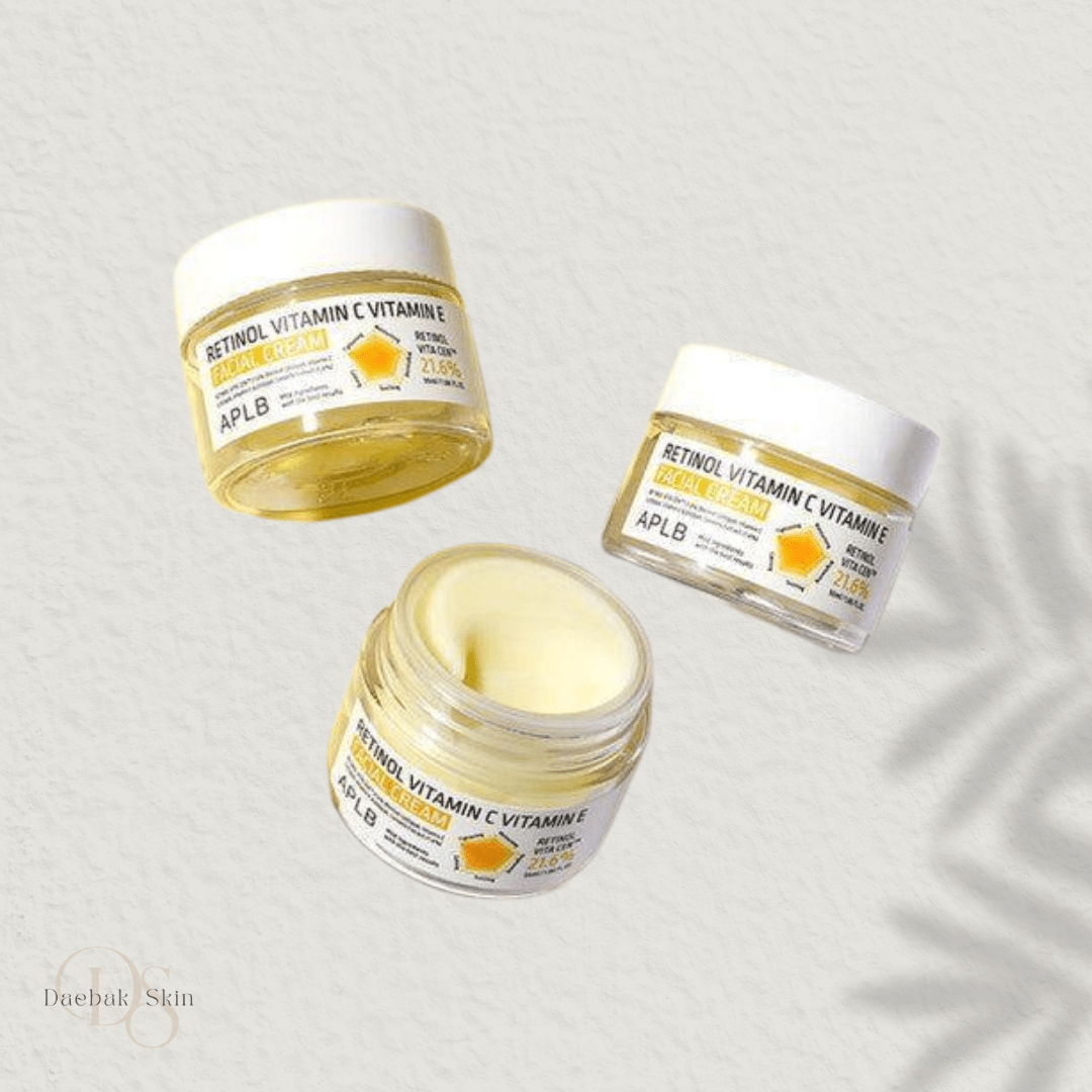 APLB Retinol Vitamin C Vitamin E Facial Cream for Hydrated Youths Skin - DSkin