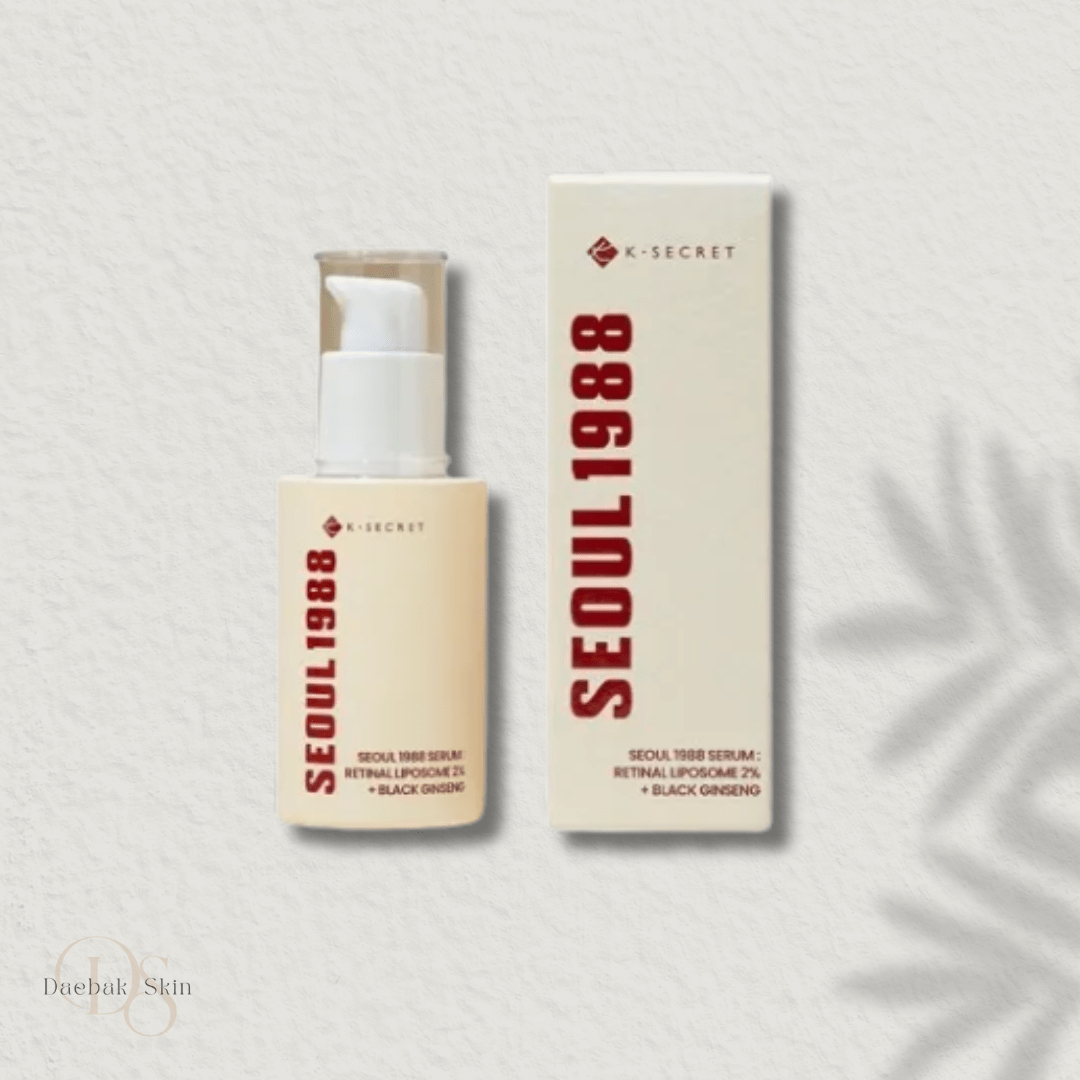 Ksecret: Seoul 1988 Serum: Retinal Liposome 2% + Black Ginseng - DSkin