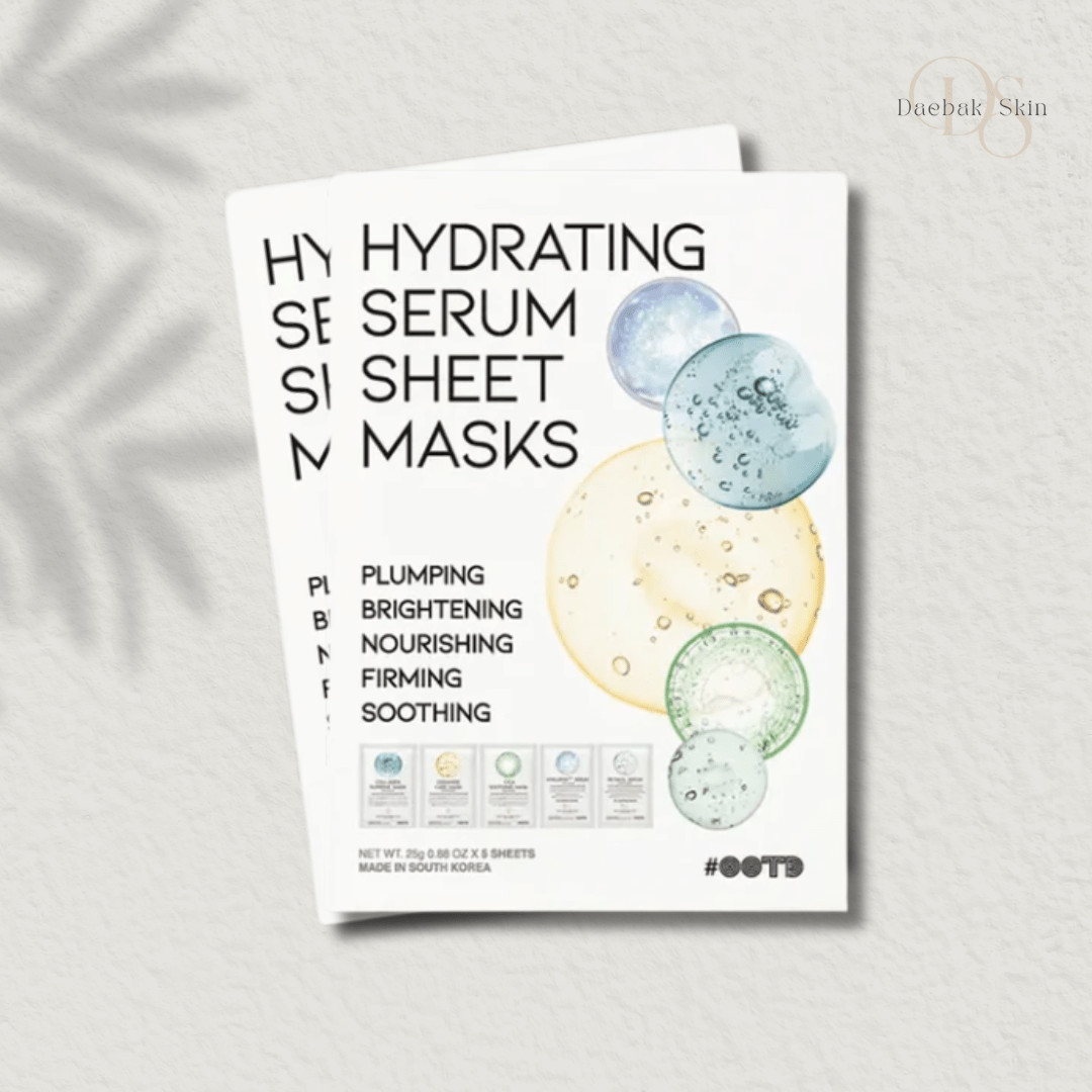 Ootd: Hydrating Serum Sheet Mask Kit - DSkin