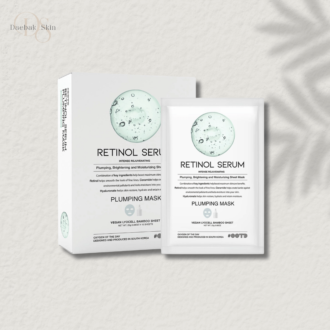 Ootd: Retinol Serum Plumping Mask - DSkin