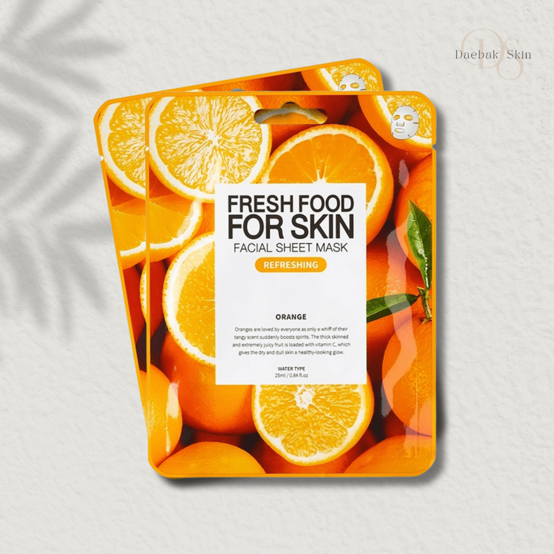 Farm Skin Orange Facial Mask Skin-rejuvenating face mask with citrus extracts