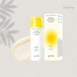 Green Tangerine Vitamin C Dark Spot Sun Serum SPF50 for Bright Skin