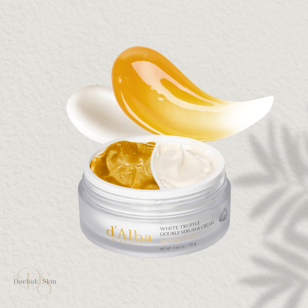White Truffle Double Serum and Cream 70g for Radiant Hydration